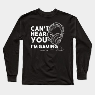 Funny Distressed Vintage Video Game Gift for Video Gamers Long Sleeve T-Shirt